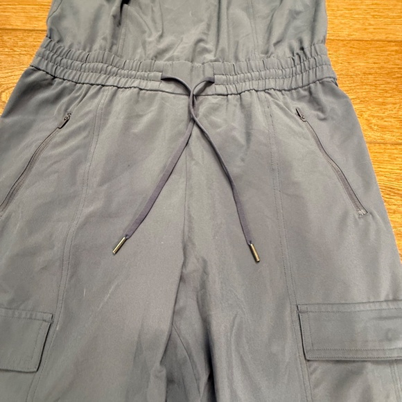 Athleta Women's Unbound Jumpsuit Sz S Blue/Black, Athletic, Jogger, Lightweight - Picture 5 of 16